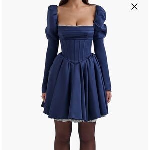 House of CB Venetia Puff Corset Mini Dress size XS